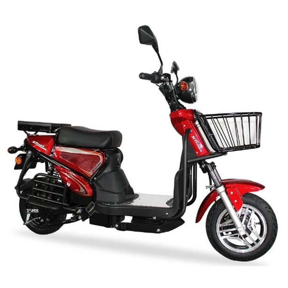 STMAX KOBRA 2200 ELEKTRİKLİ MOPED KIRMIZI