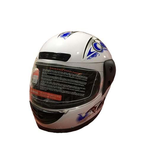 BOĞAZLI KASK S-M-L-XL BEYAZ İTHAL